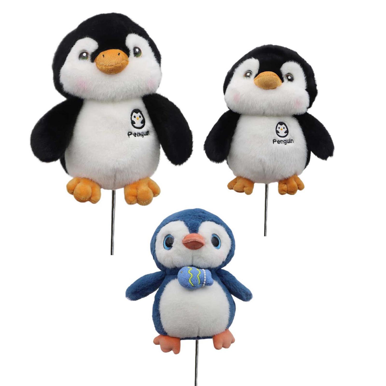 Headcover Driver - Cute Plush Penguin Golf Club Head