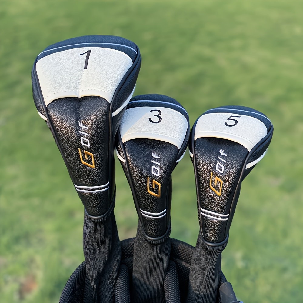 Headcover Driver - 1pc/3pcs Golf Headcovers - Driver, Fairway