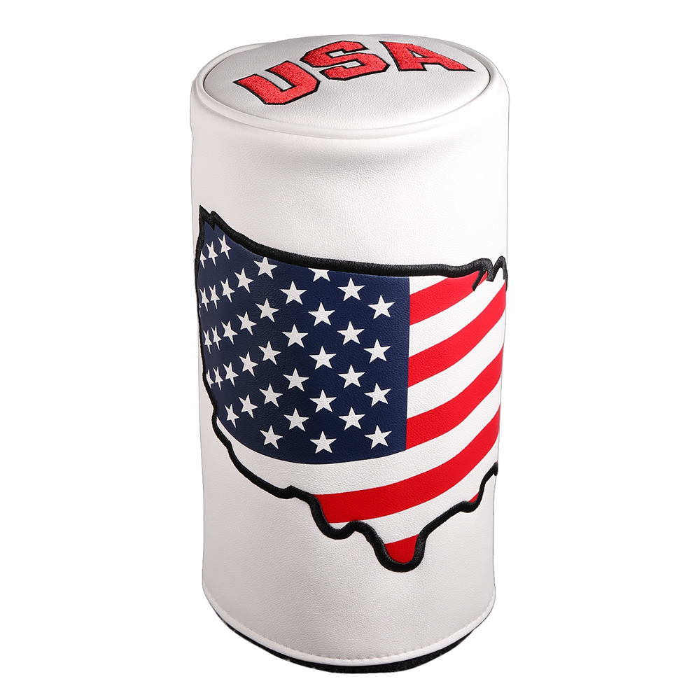 Headcover Driver - USA Flag PU Leather Golf Club