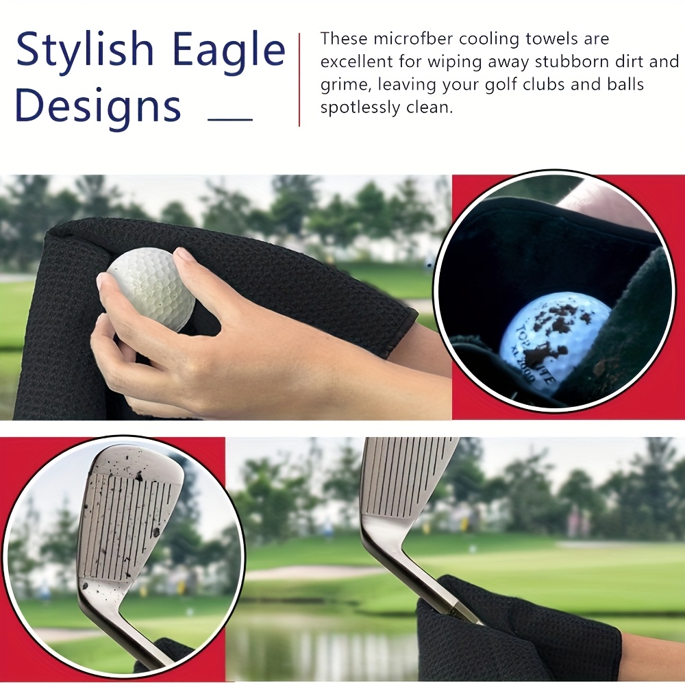 Premium Golf Towel with Clip - - đánh giá và giá Golf Towel Waffle