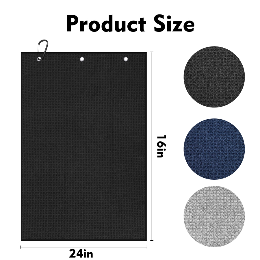 Microfiber Golf Towel With Car - đánh giá và giá Golf Towel Waffle