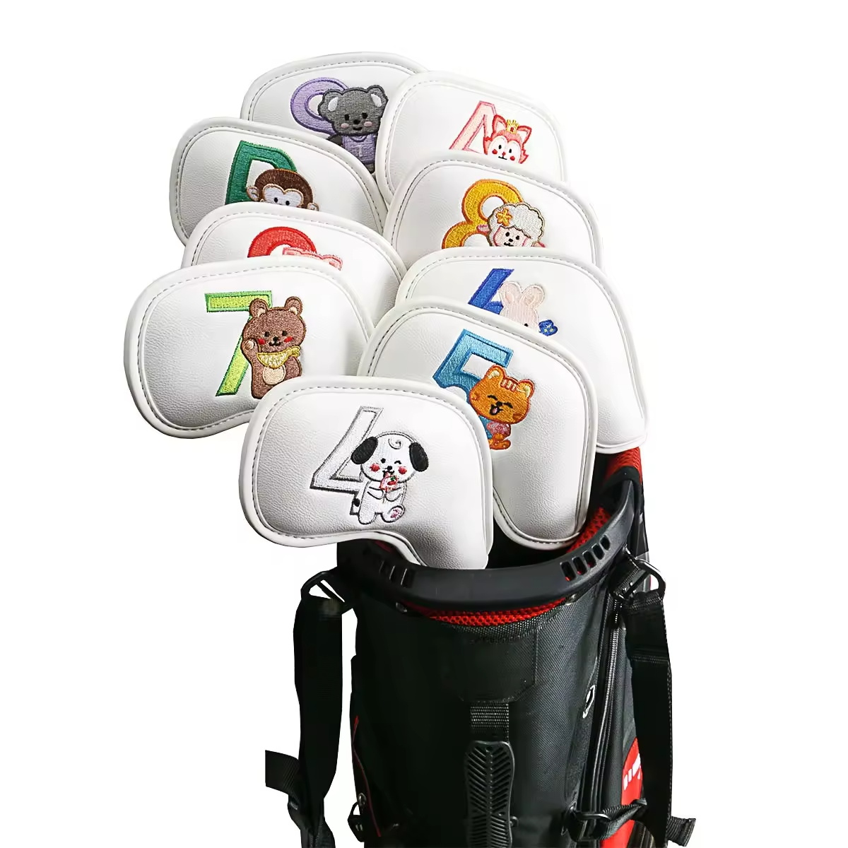 9Pcs Cute Cartoon Animal Golf  - đánh giá và giá Headcover Driver