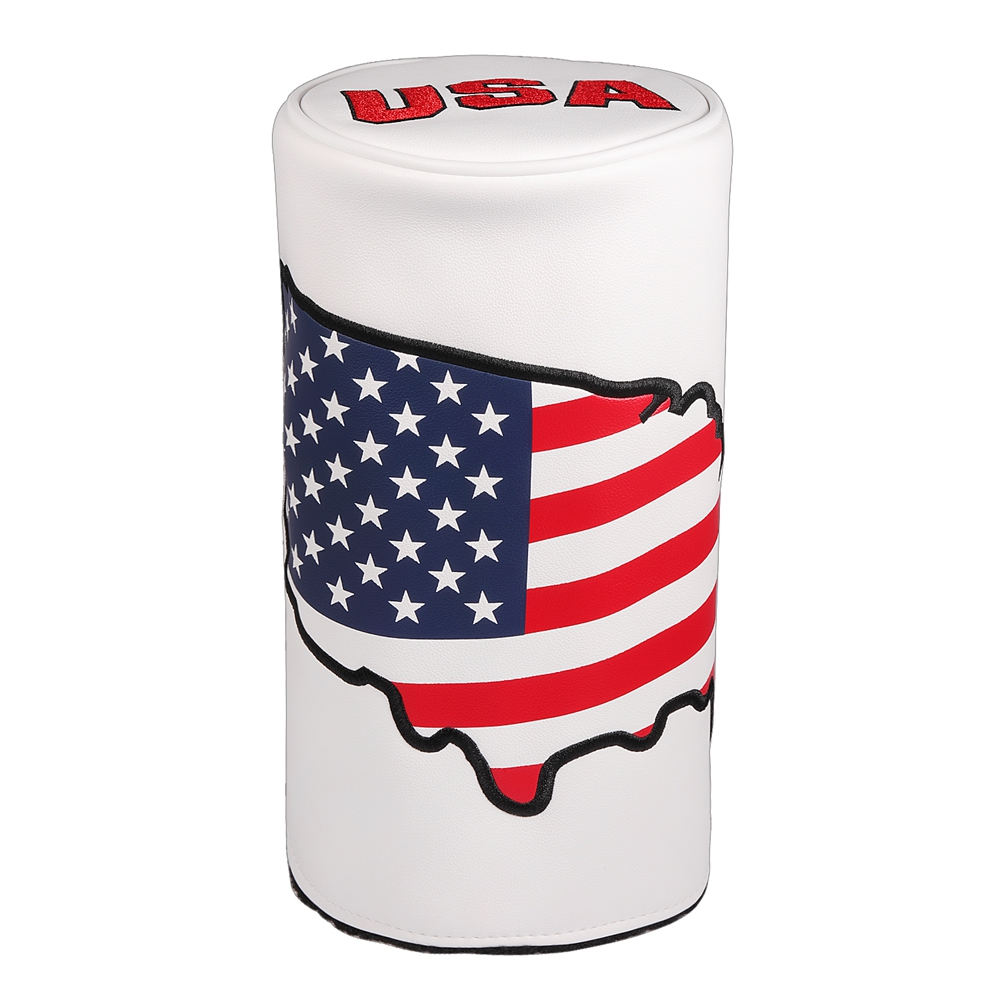 USA Flag PU Leather Golf Club  - đánh giá và giá Headcover Driver