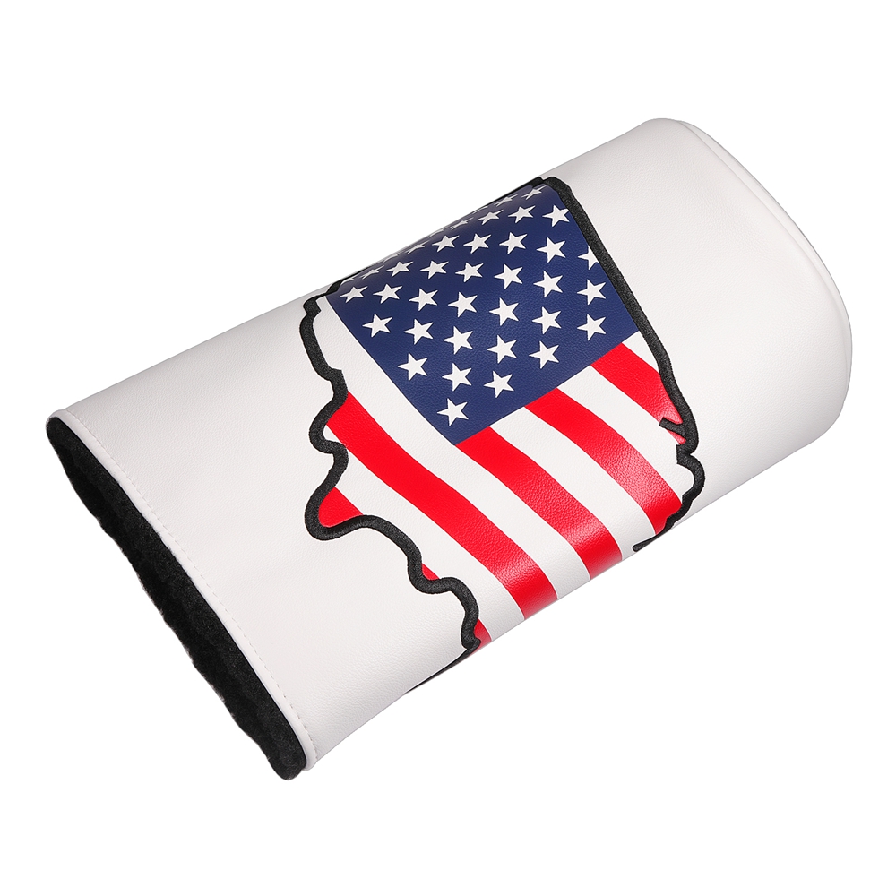 USA Flag PU Leather Golf Club  - đánh giá và giá Headcover Driver