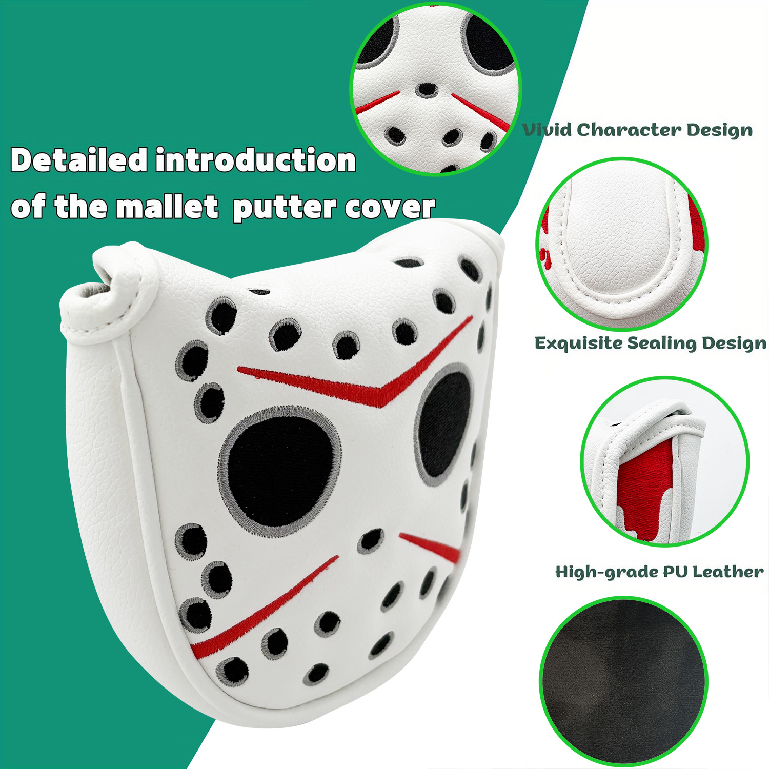 Putter Covers Golf Putter Cove - đánh giá và giá Headcover Driver